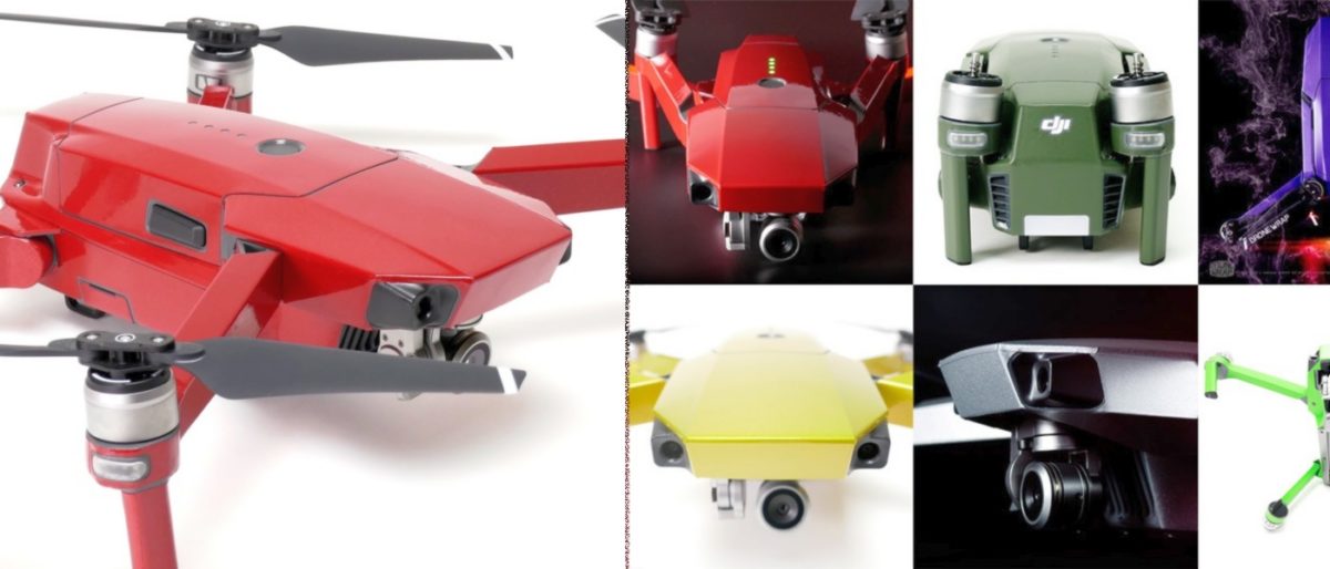 DRONEWRAP 無人機包膜貼紙　為 Mavic Pro 貼上最喜歡的顏色