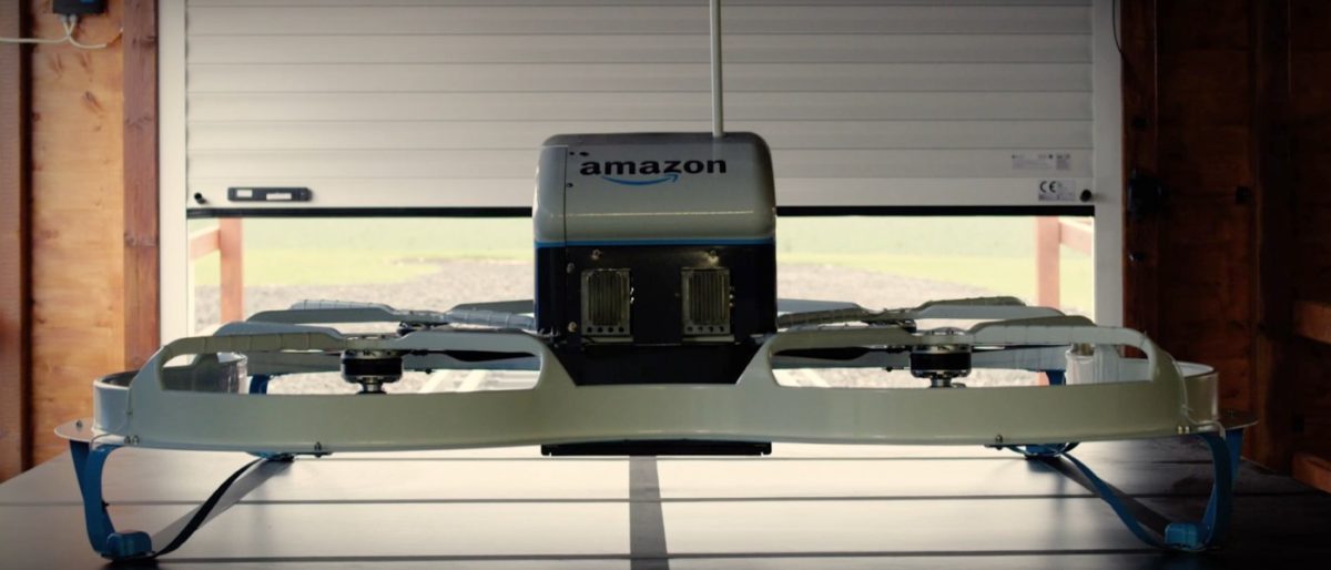 亞馬遜送貨無人機大計陸續有來　Amazon Prime Air 擬天台降落•市區送貨