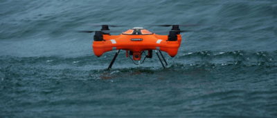 SwellPro Splash Drone 3 Fisherman 在海上