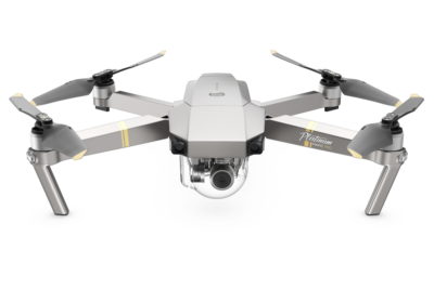 DJI Mavic Pro Platinum 展開，正面