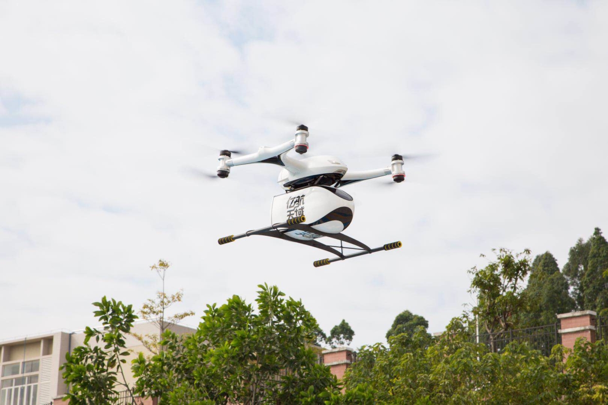 億航物流無人機「天鷹」可載重 5 公斤　配送半徑 9 公里