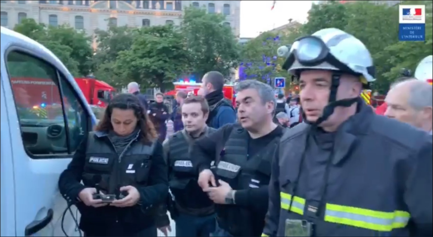 DJI 無人機協力救熄巴黎聖母院大火　消防肯定功勞