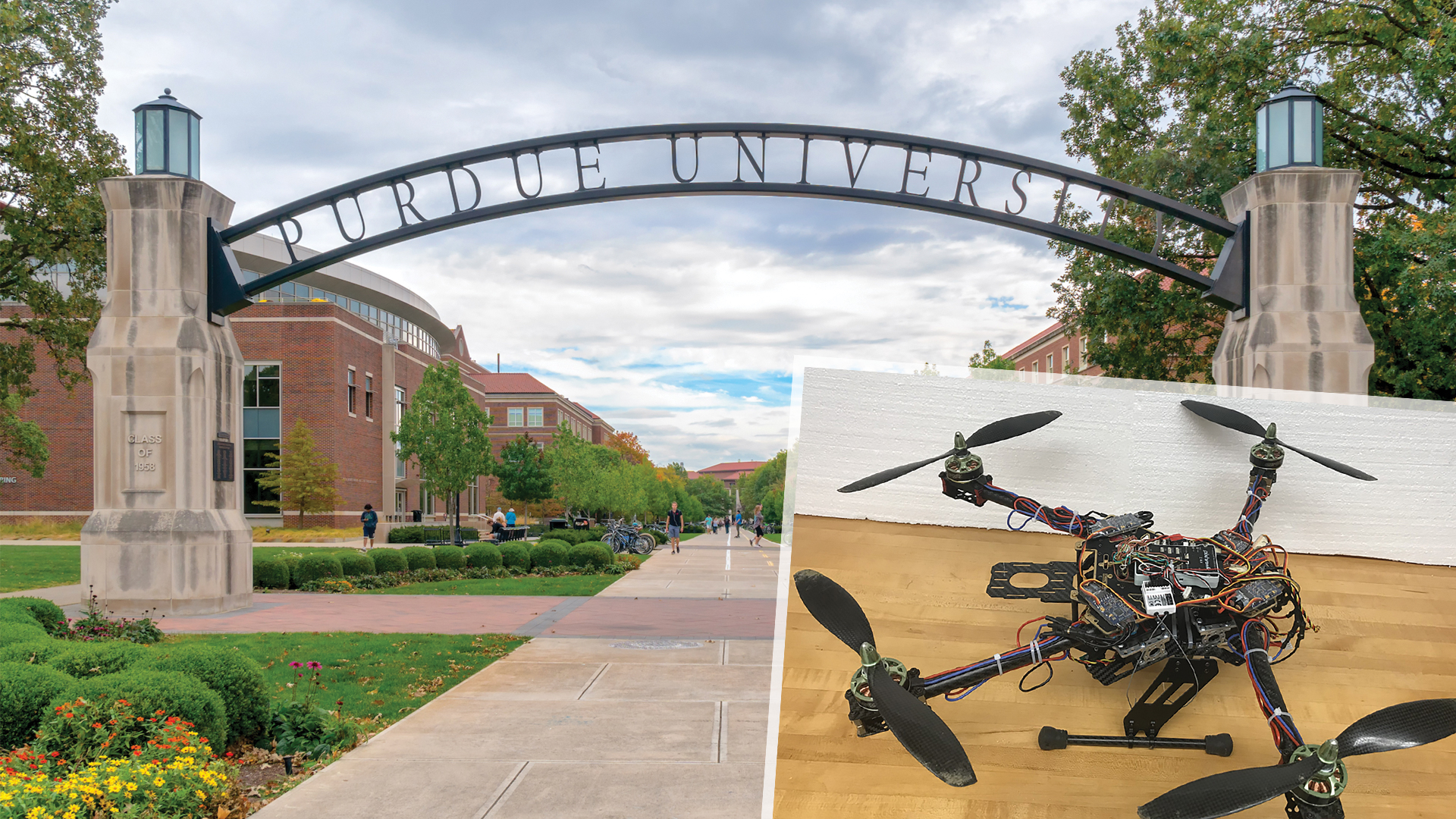 「變形」無人機因應飛行環境自動摺疊機臂　優化能源效益
