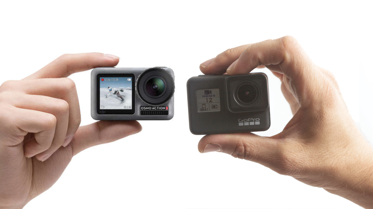 DJI Osmo Action VS Osmo Pocket VS GoPro HERO 7　一表看清規格差異
