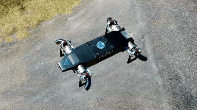 無人機捨棄旋翼　垂直起降靠噴氣管　未來將公開發售