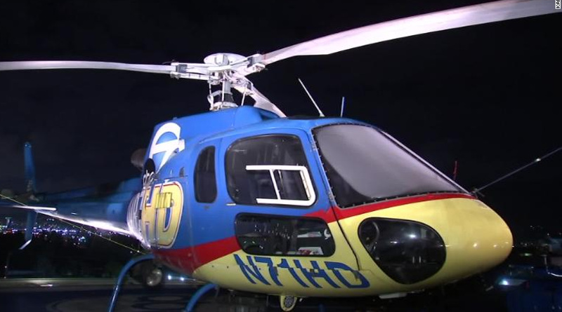 新聞直升機疑被無人機擊中　需緊急降落地面
