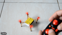 超簡易！　教你 DIY 火柴盒迷你無人機　真的可以飛起來！