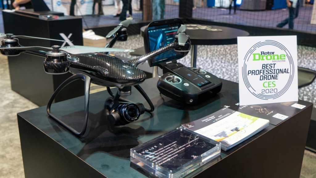 【CES 2020】港企 XDynamics 揚威海外　新作 Evolve 2 獲選最佳專業無人機
