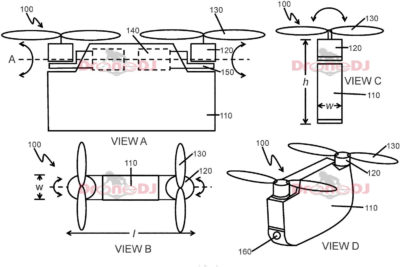 DJI 研發兩軸無人機？　兩款雲台相機專利同時曝光