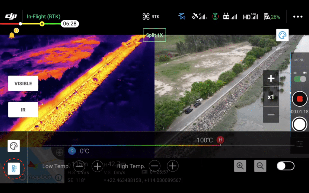 DJI Mavic 2 行業進階版實測：熱成像相機可輕易辨識目標　RTK 定位更準確