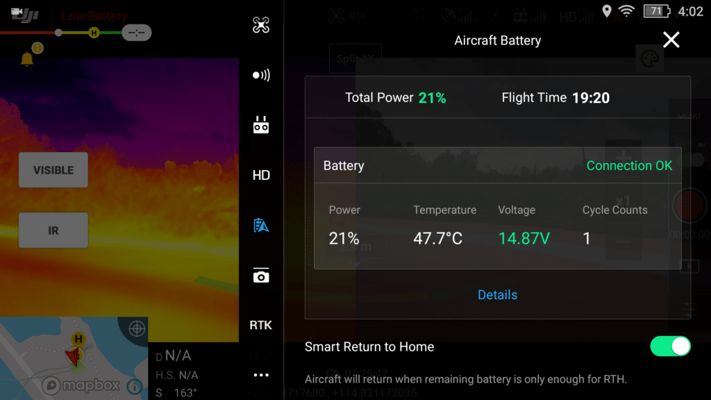 DJI Mavic 2 行業進階版實測：熱成像相機可輕易辨識目標　RTK 定位更準確