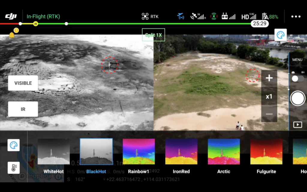 DJI Mavic 2 行業進階版實測：熱成像相機可輕易辨識目標　RTK 定位更準確