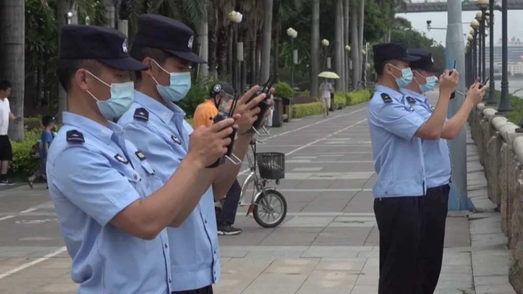 疫情反撲！　廣州警部署 60 無人機巡控　億航開闢空中應急通道